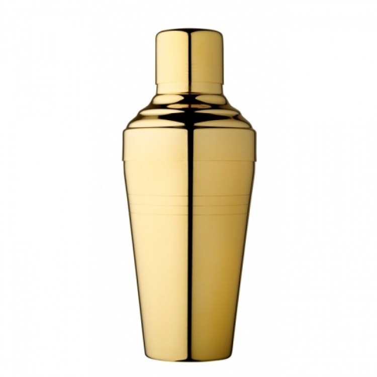 Yukiwa Baron Cocktail Shaker Gold Plated 510ml