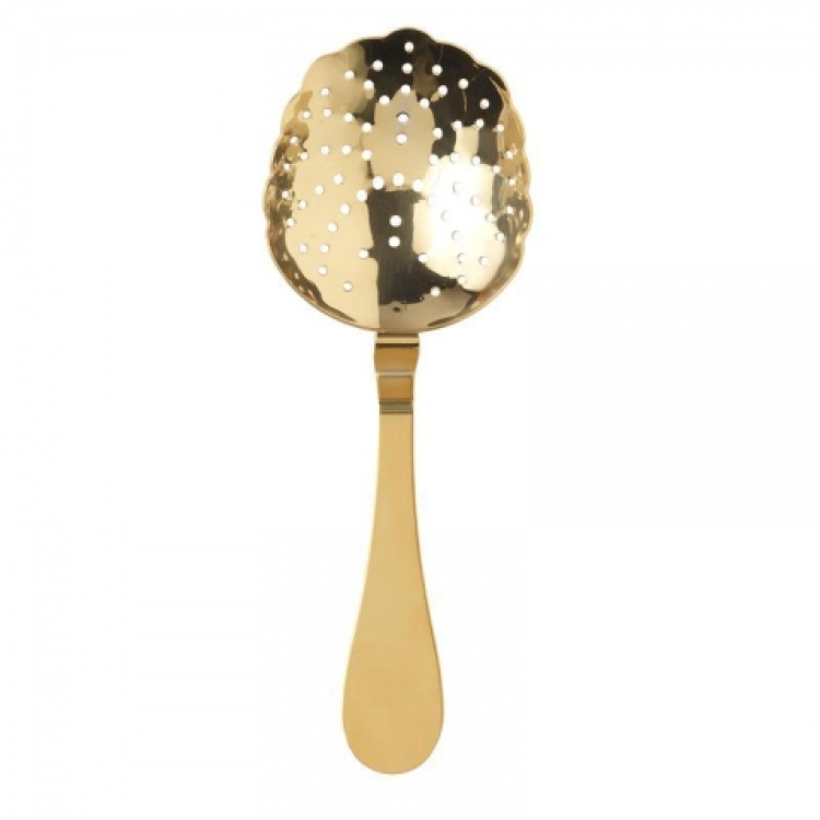 Biloxi Julep Cocktail Strainer Gold