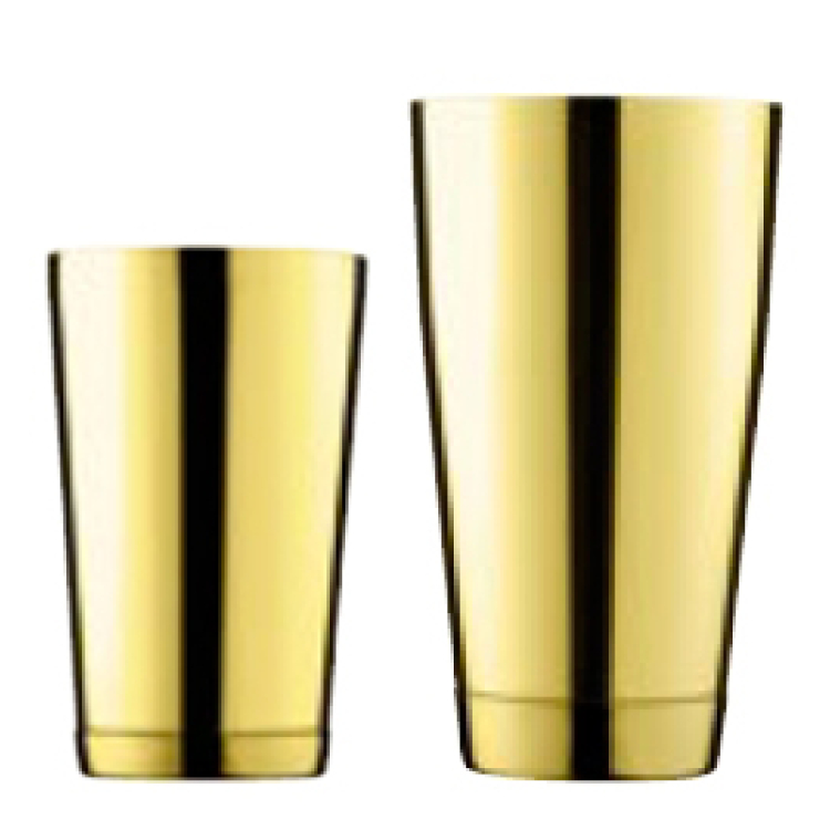 Tin Tin Ginza Gold Premium Coctail Shaker Weighted