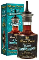 Aromatic Cocktail Bitters Drops Dashes Wood 100ml
