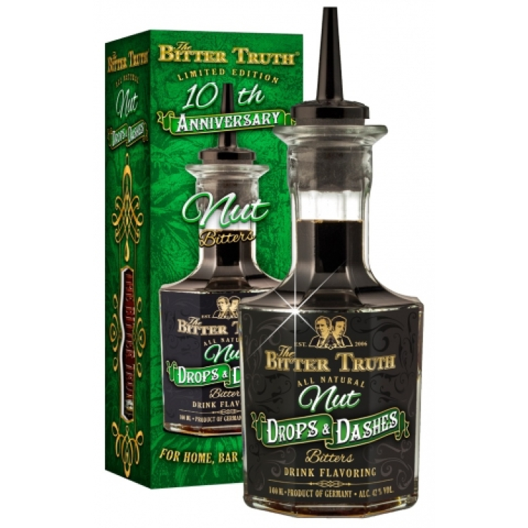 Aromatic Cocktail Bitters Drops & Dashes Nut 100ml