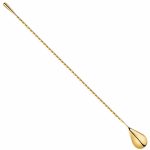 Teardrop Gold Cocktail BarSpoon 30cm