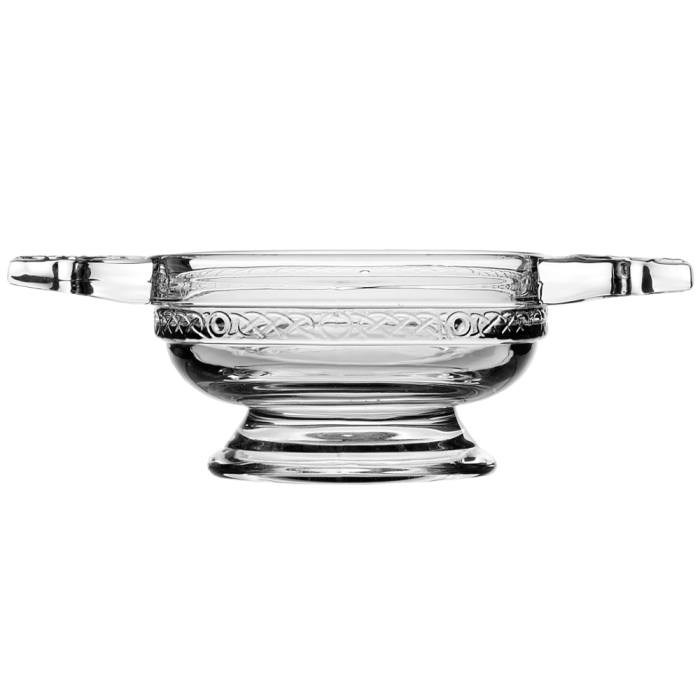 Glass Quaich Scotch Whisky Bowl