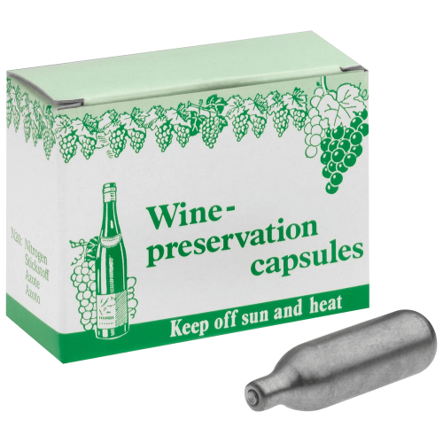 Wine Protection Capsules 8gr N2O/10-pack